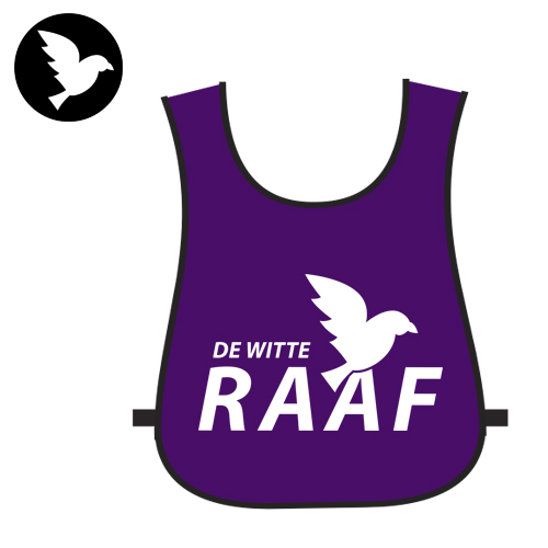Overgooiers en hesjes bedrukken | De Witte Raaf