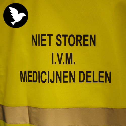 niet storen hesje | De Witte Raaf niet storen hesje | De Witte Raaf