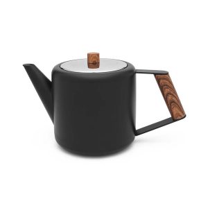Theepot Boston 1,1L, mat zwart