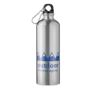 aluminium fles met logo