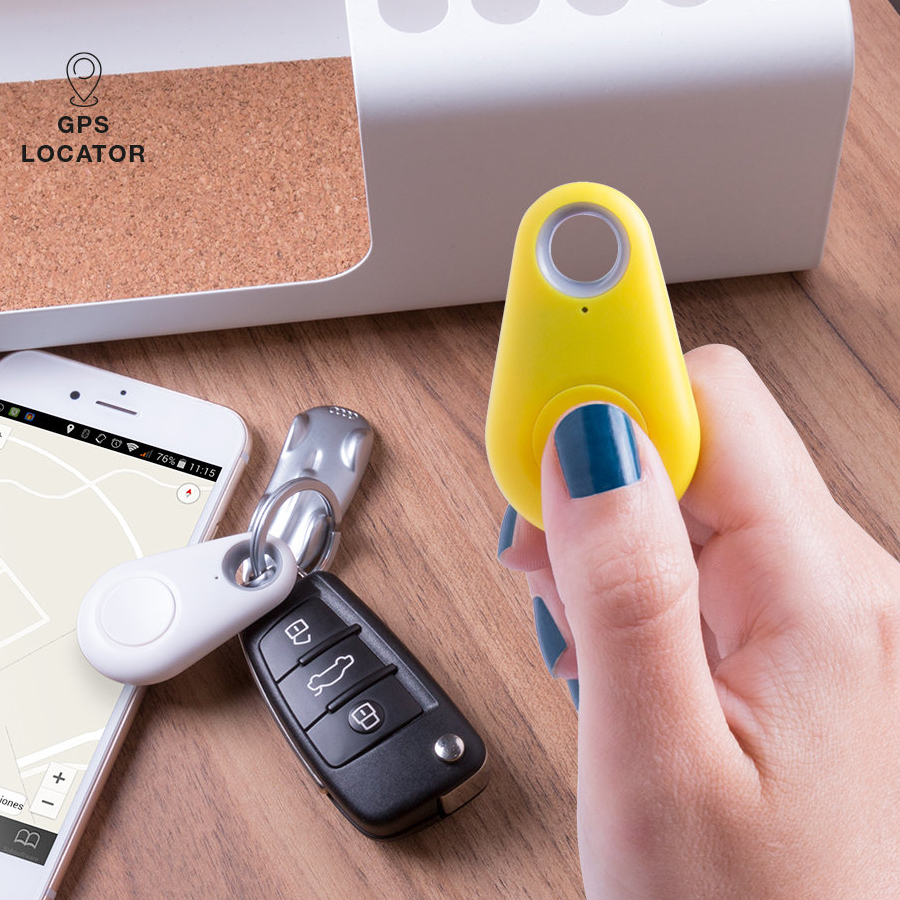 Keyfinder en GPS tracker met logo