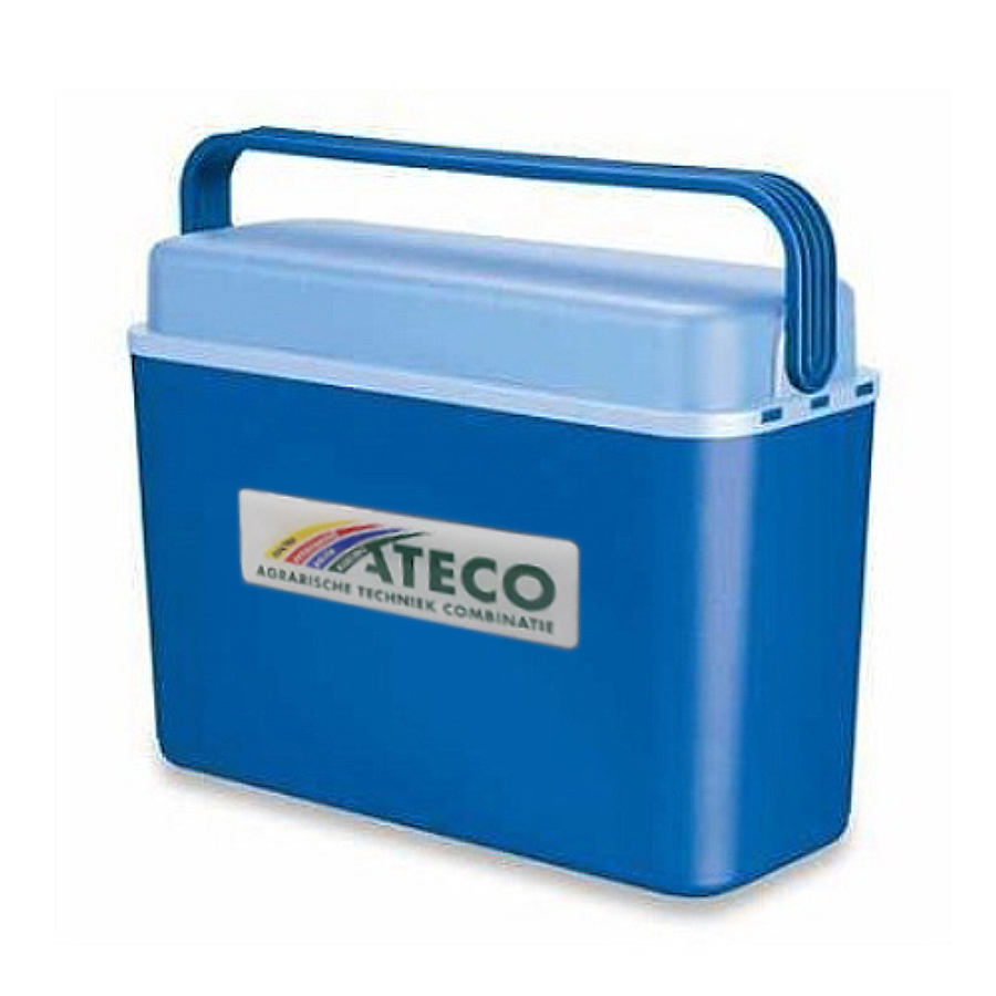Handige auto koelbox 12 liter met logo
