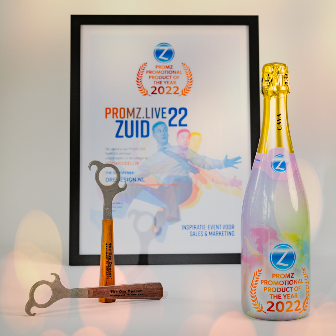 CERTIFICAAT EN CAVA PPOTY 2022 ore design the ore opener-