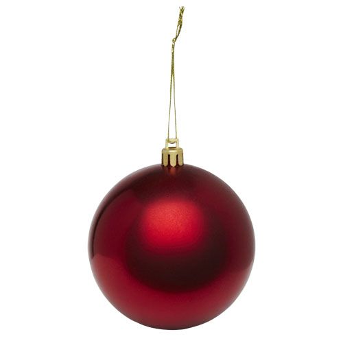 navidad-kerstbal-rood