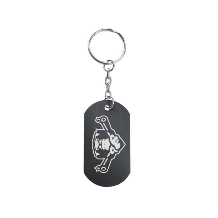 Sleutelhanger Dog Tag Nevek lasergraveren