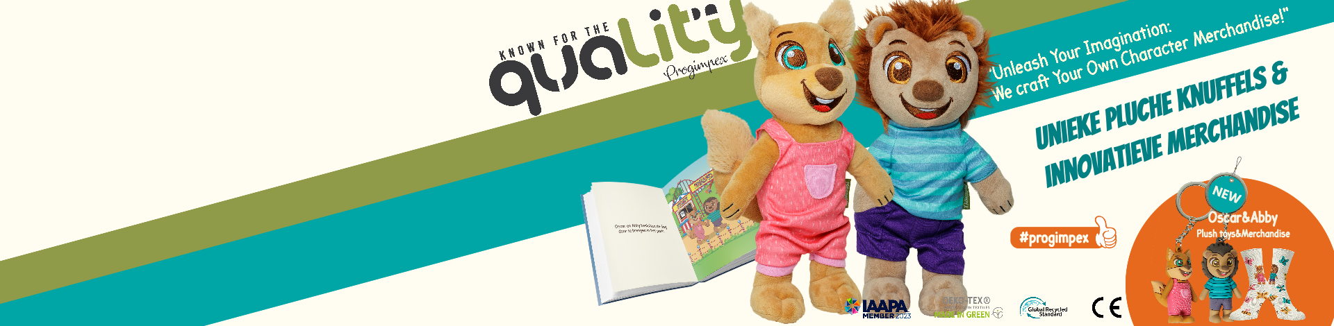Progimpex, Pluche Knuffels Laten Maken, België, Fabrikant