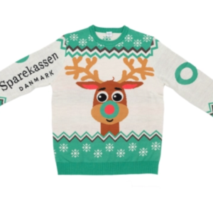 Custom made kersttruien met logo