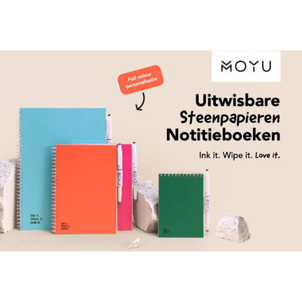 A5 Hardcover Uitwisbaar Steenpapier