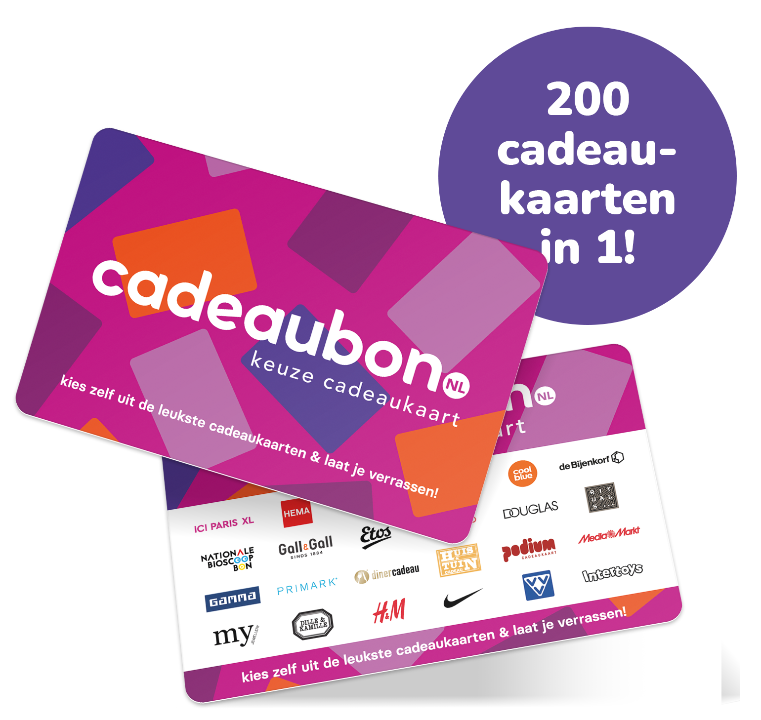 Alles-in-1 Keuze Cadeaukaart