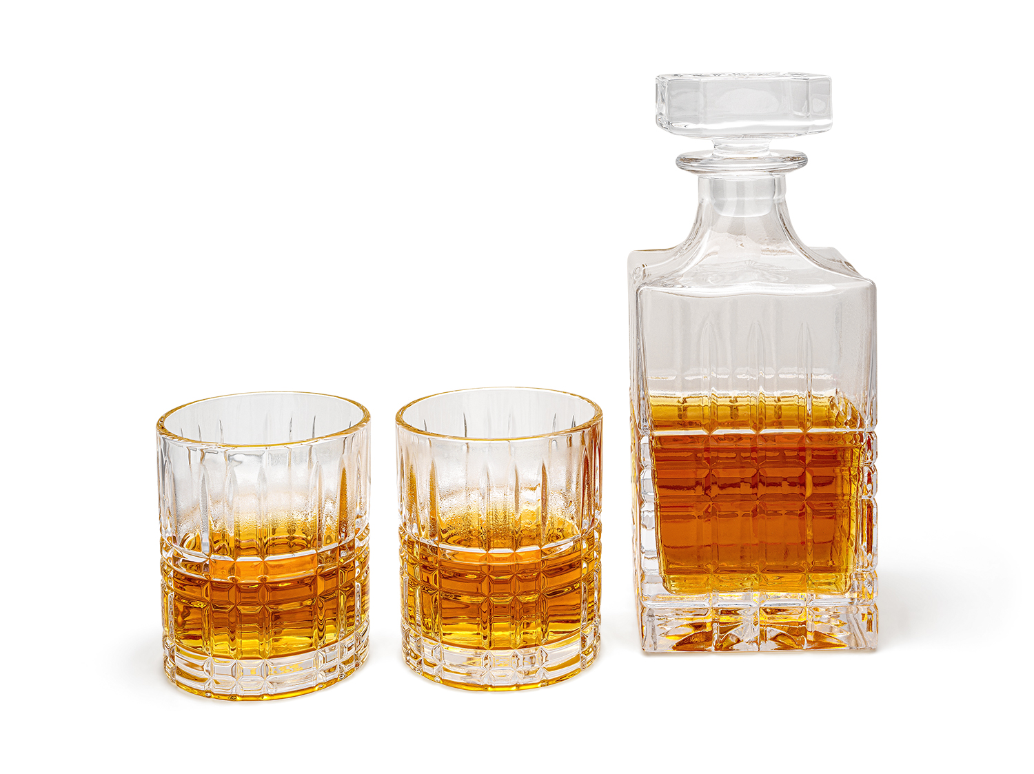 Whiskey karaf met 2 glazen Aspiran