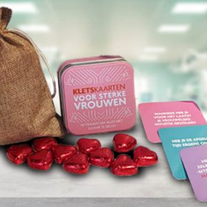 Kletskaarten met hartjes