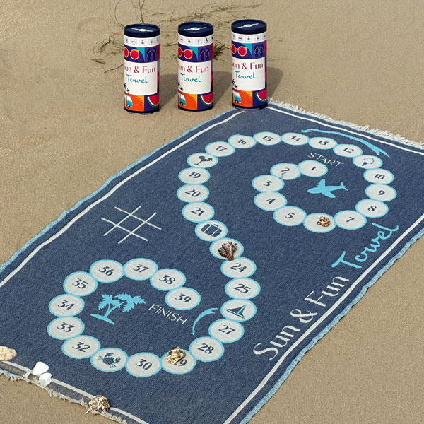 Sun & Fun hammam game towel van Fashion4Wellness