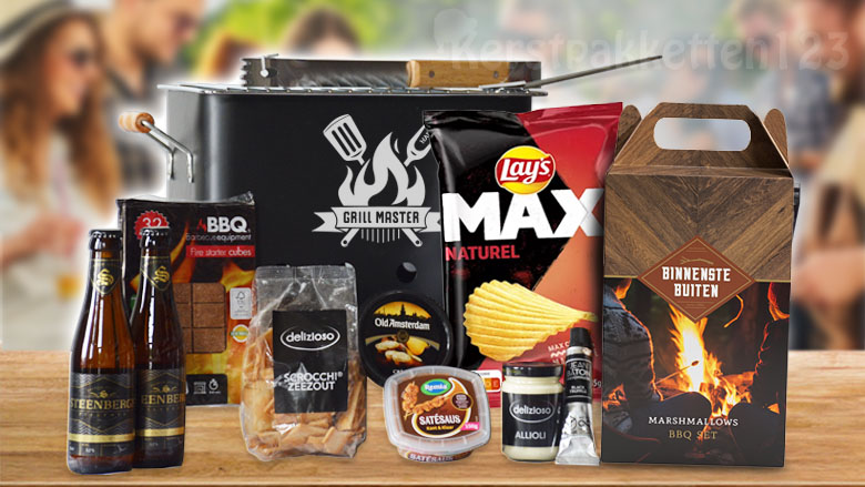 Kerstpakket met uniek design BBQ