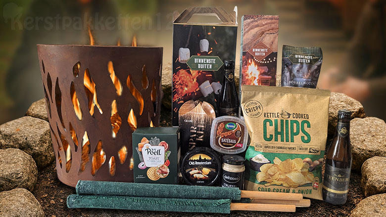 Vuurkorf kerstpakket – verrassend
