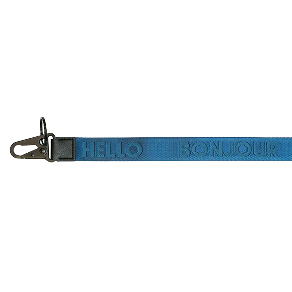 Debossed keycord