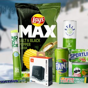 JBL GO 2 Kerstpakket – muziek & snacks