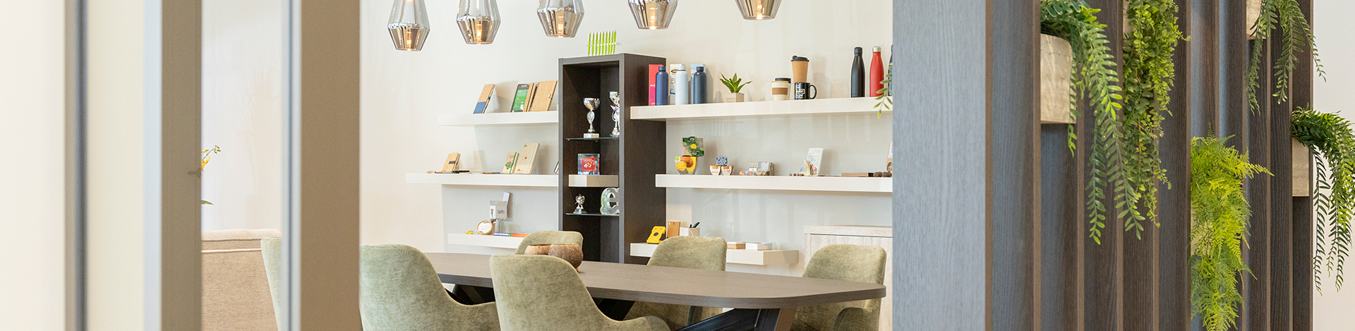 Showroom Greengiving Duurzame relatiegeschenken