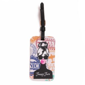 Luggage Tag met logo PU leder