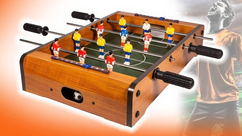 EK en WK Voetbal speltafel hout