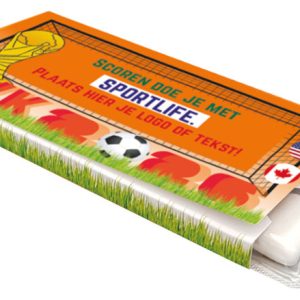 Sportlife kauwgom met speelschema