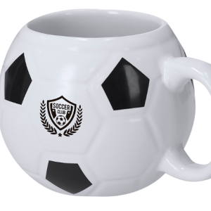 WK 2026 Keramische voetbal mok met logo