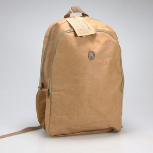 Washed kraft paper rugzak van Brandwijk